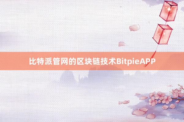 比特派管网的区块链技术BitpieAPP