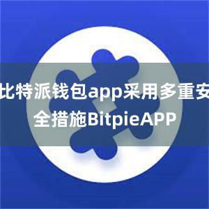 比特派钱包app采用多重安全措施BitpieAPP