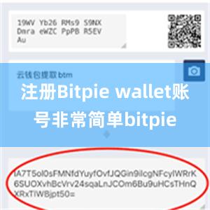 注册Bitpie wallet账号非常简单bitpie