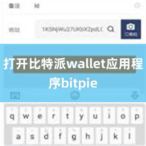 打开比特派wallet应用程序bitpie