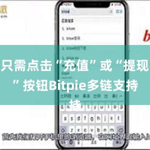 只需点击“充值”或“提现”按钮Bitpie多链支持