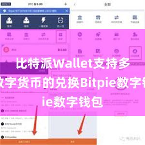 比特派Wallet支持多种数字货币的兑换Bitpie数字钱包