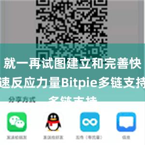 就一再试图建立和完善快速反应力量Bitpie多链支持